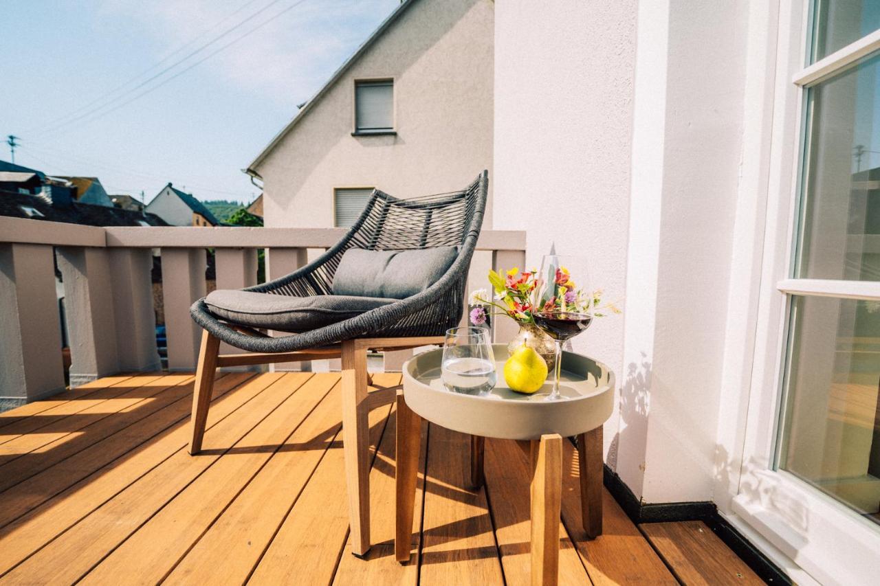 Gut Foersterlay - Exklusive Boutique Apartments Im Historischen Winzerhaus Direkt An Der Mosel Lösnich Εξωτερικό φωτογραφία